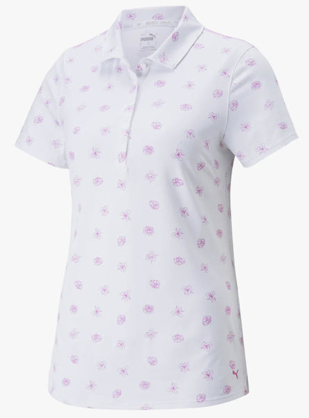 PUMA Golf Women's Cloudspun Garden Polo