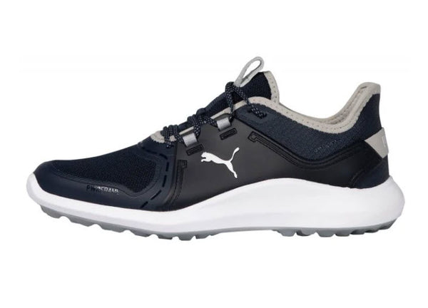 PUMA Golf- Ladies Ignite FASTEN8 Spikeless Shoes (High Rise/Navy/Silver)