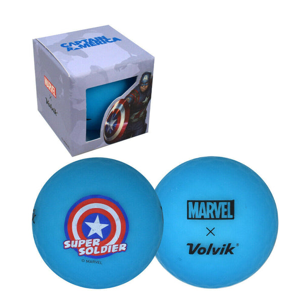 Volvik Vivid Marvel Avengers 5- Golf Ball Pack