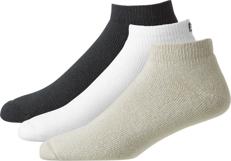 FootJoy ComfortSof Men's Sport Socks (3 Pair) Assorted 7-12 - Golf Country Online