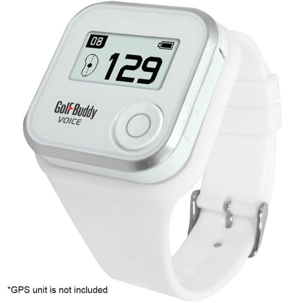 Golf Buddy Voice 2 Wristband - WHITE - Golf Country Online