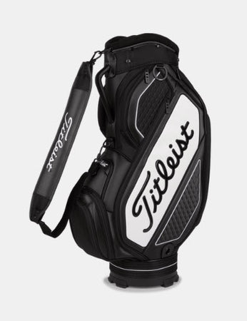 Titleist Golf- Midsize Cart Bag (BLACK/WHITE)