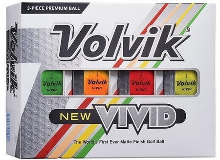 Volvik New Vivid Golf Balls - Assorted