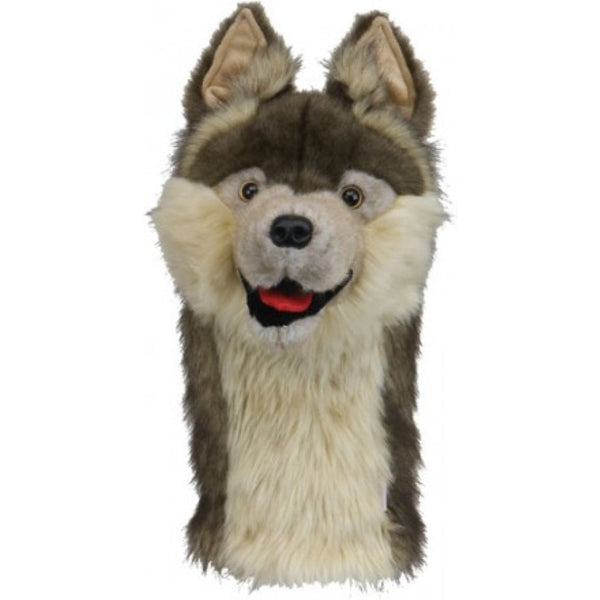 Daphne's Wild Wolf Dog Large Driver Headcover - Golf Country Online